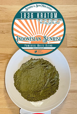 Super White Vein Indo – Organic nonGMO (1836 INDONESIAN SUNRISE)