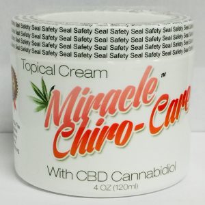 Miracle Chiro Care CBD Cream - 500mg Cannabidiol