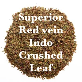 Superior Red Vein Indo Kratom - Crushed Leaf