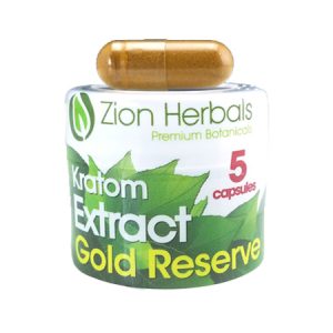 Zion Herbals Gold Reserve Kratom Extract