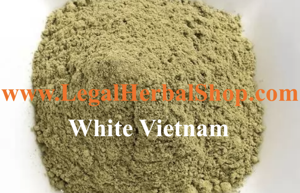 White Vein Vietnam Kratom Powder-Organic nonGMO