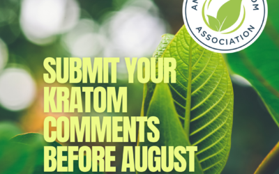 #SAVEKRATOM #KEEPKRATOMLEGAL **CALL TO ACTION – Get EVERYONE YOU KNOW TO SUBMIT COMMENTS!
