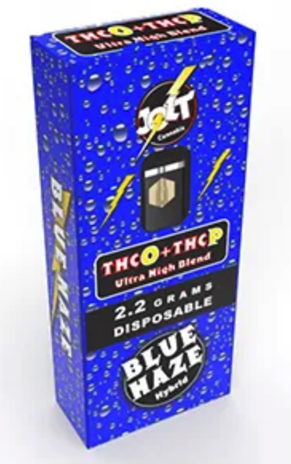 THCp-THCo-Disposable Vape-Jolt Cannabis-LegalHerbalShop-Blue-Haze