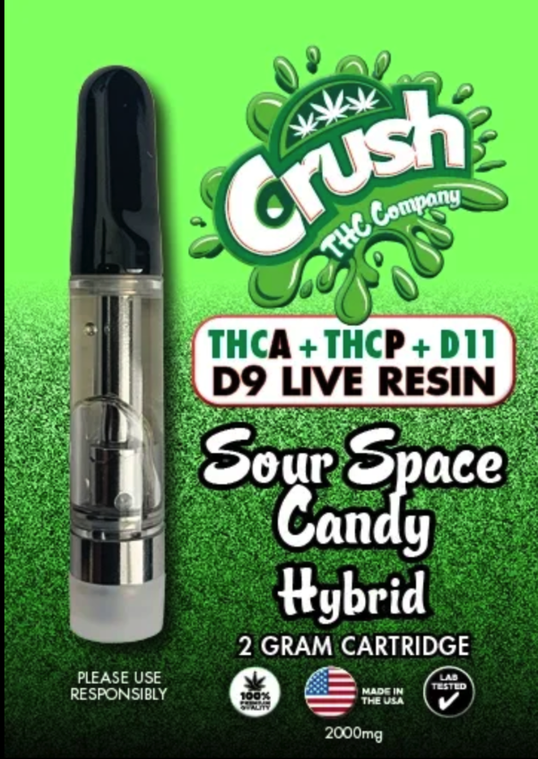 LegalHerbalShop-Crush-Sour Space Candy-THCa-THCp-D11-D9 resin