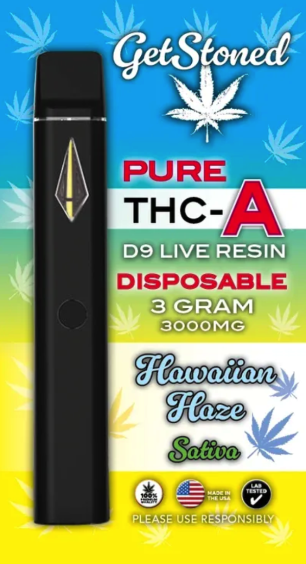 THCa-Hawaiian Haze-Disposable-LegalHerbalShop