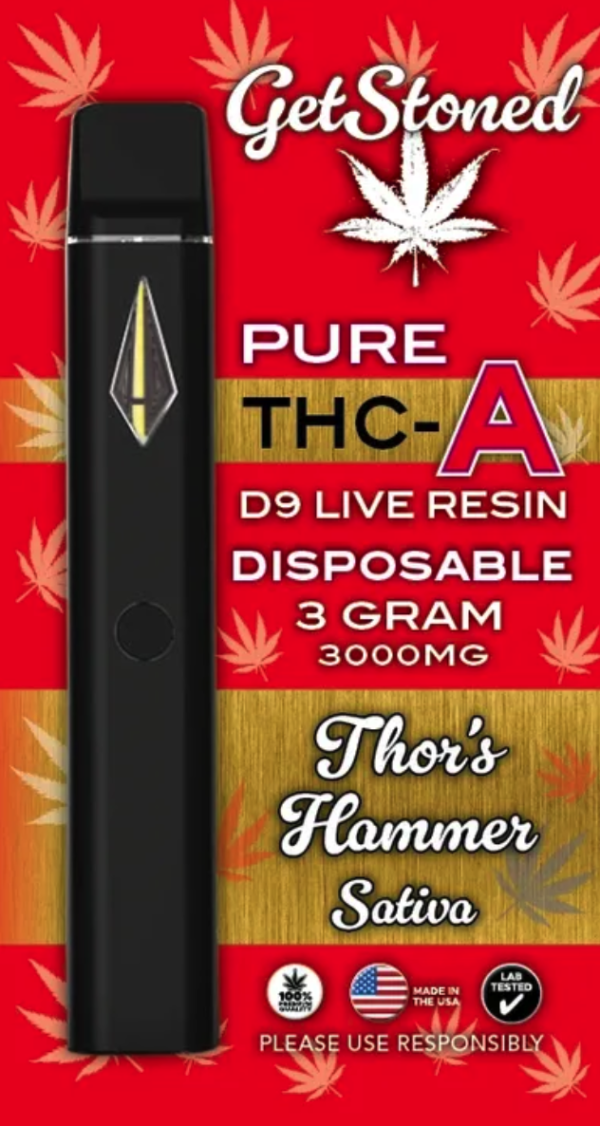 THCa-thors Hammer-Disposable-LegalHerbalShop