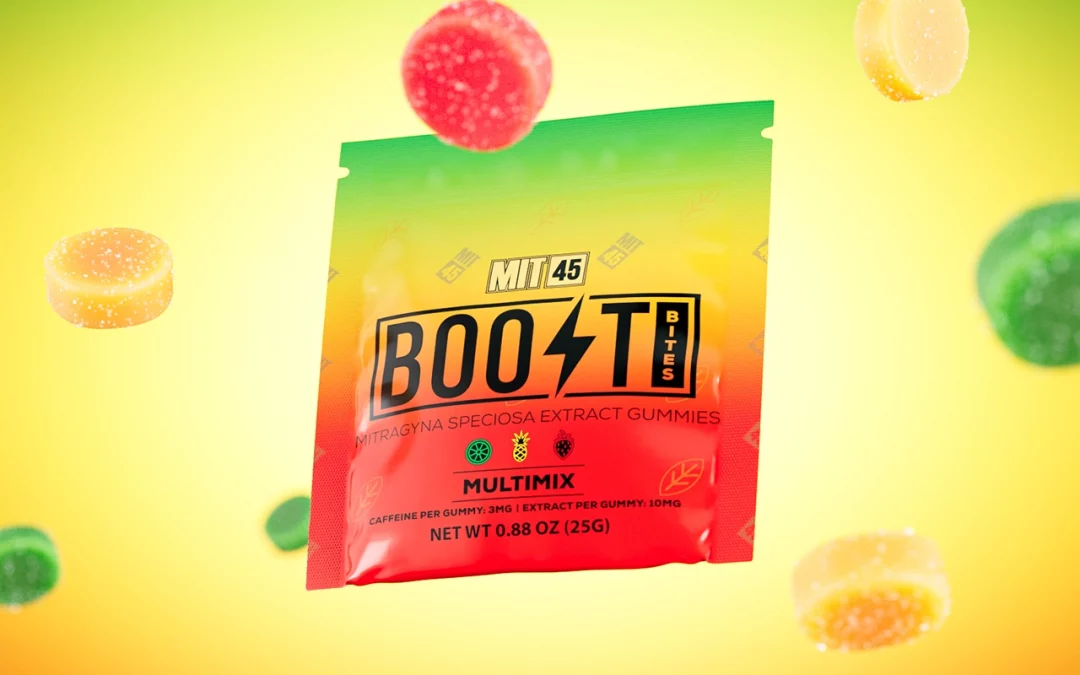 MIT45 Boost Bites! Kratom Infused Gummies