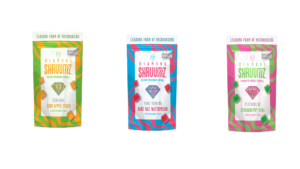 Shruumz Premium Micro Dose Gummies | LegalHerbalShop various packs/flavors of Shruumz micro dose gummies