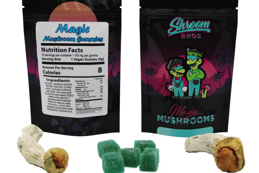 Psilocybe Cubensis Derived Magic Mushroom Gummies! 10ct