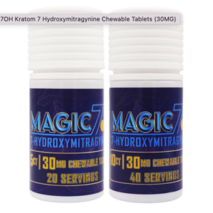 LegalHerbalShop Magic 7oh hydroxymitragynine kratom extract tablets 10ct 30mg