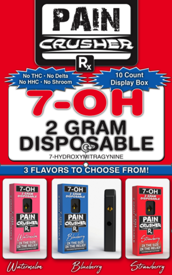 LegalHerbalShop-7oh-hydroxymitragynine-pain-crusher-vape