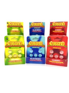 Three 10ct boxes of Sluggerz 7OH Alternative tablets- Mango, Blueberry and Cherry flavors