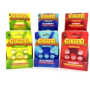 sluggerz-euphoria-blend-7oh-alternative | LegalHerbalShop Three 10ct boxes of Sluggerz 7OH Alternative tablets- Mango, Blueberry and Cherry flavors