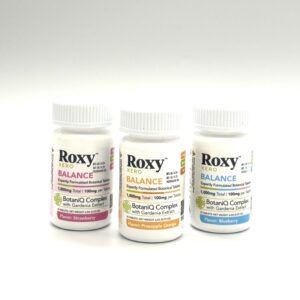 Roxy-xero-balance-botaniQ-complex-cats-claw-extract-tablets-legalherbalshop | LegalHerbalShop three bottles of roxy xero balance cats claw extract tablets