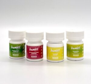 HOMIEZ Cat | LegalHerbalShop's Claw Extract Tablets four bottles of Homiez cats claw extract tablet bottles