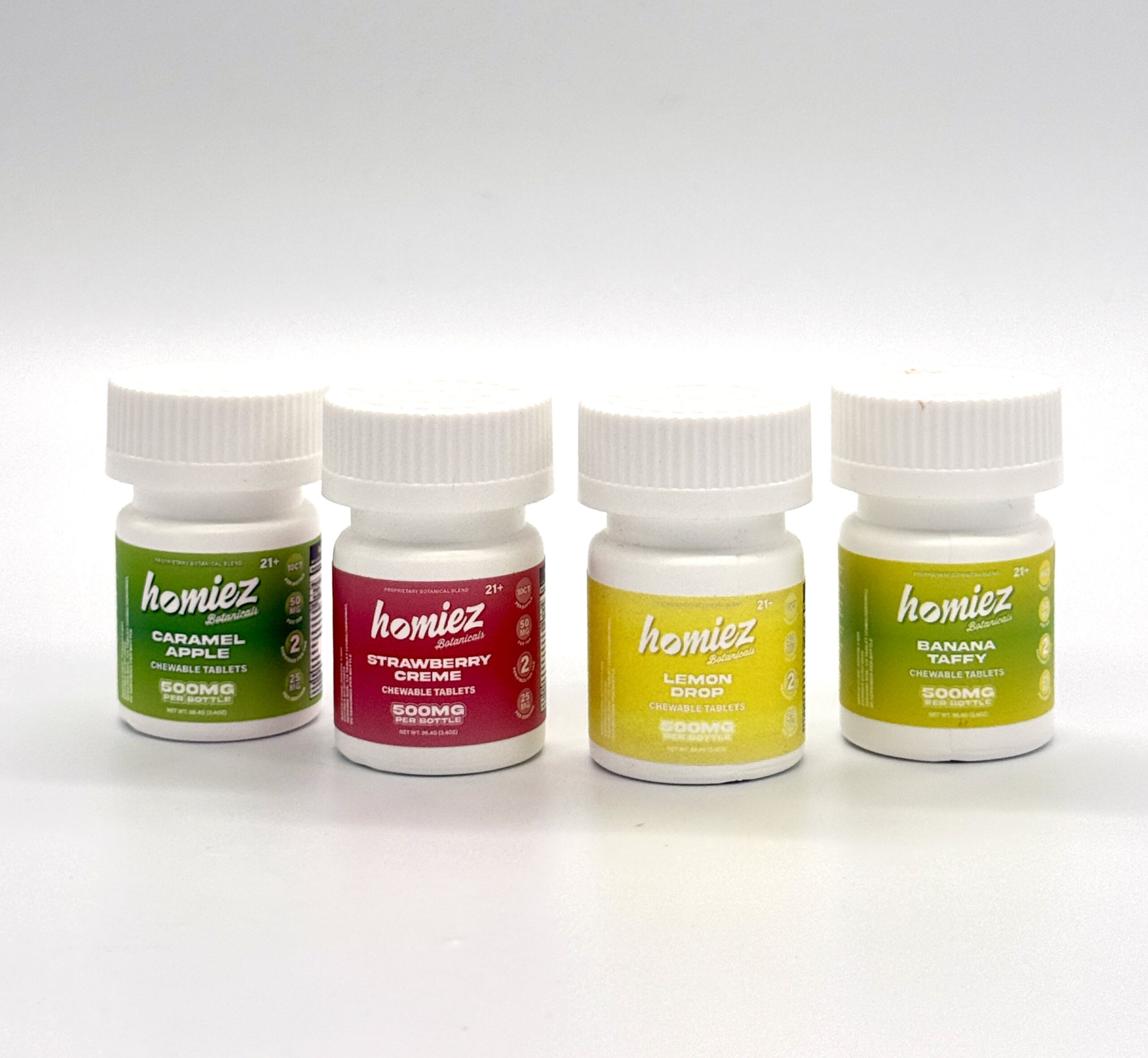 homiez-cats-claw-tablets-7oh-alternative-legalherbalshop | LegalHerbalShop four bottles of Homiez cats claw extract tablet bottles