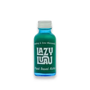 One ounce bottle of Lazy Luau Kratom, Kava and Ashwagandha shot