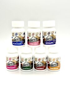 CLOUDZ Cats Claw Tablets | LegalHerbalShop Seven 10ct bottles of Cloudz Cats Claw tablets. All various flavors shown