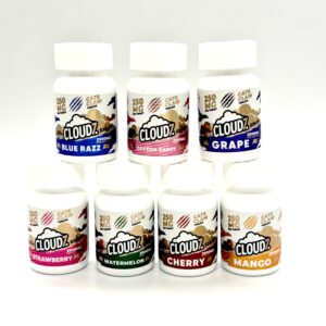 Cloudz-cats-claw-tablets-legalherbalshop | LegalHerbalShop Seven 10ct bottles of Cloudz Cats Claw tablets. All various flavors shown