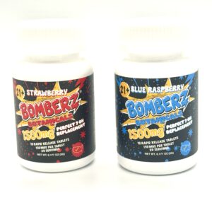 Two bottles of Bombers Cats Claw Tablets