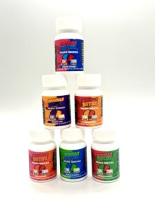 Six bottles of Double Bites Cats Claw tablets