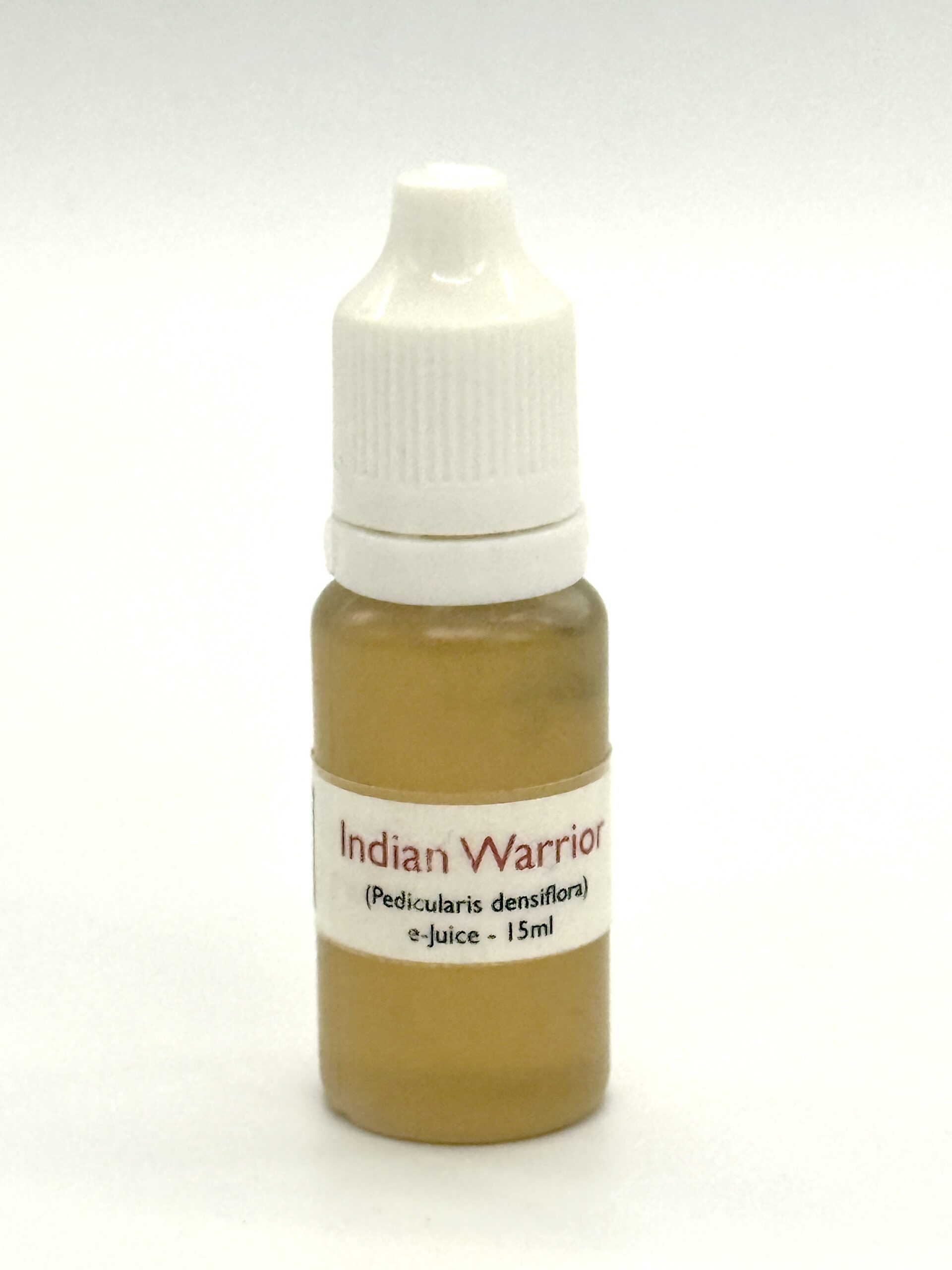 Indian warrior - pedicularis densiflora vape juice in 15ml dropper bottle
